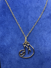 Load image into Gallery viewer, Sloth necklace
