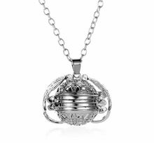 Load image into Gallery viewer, Four photo pendant necklace
