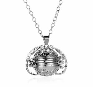 Four photo pendant necklace