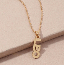 Load image into Gallery viewer, Star sign stainless steel pendants gold
