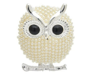 Owl brooch vadge