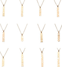 Load image into Gallery viewer, Star sign stainless steel pendants gold

