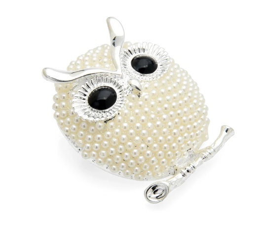 Owl brooch vadge